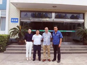 宁德时代质量总监岳嵩一行来QIUYOUHUI SPORTS精密指导工作
